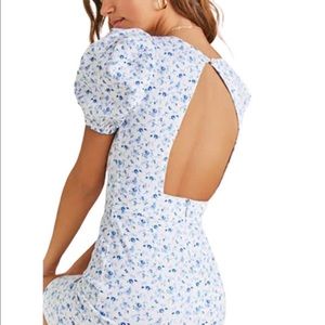 Forever 21 Blue Floral Mini Dress